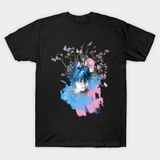 Floral face T-Shirt